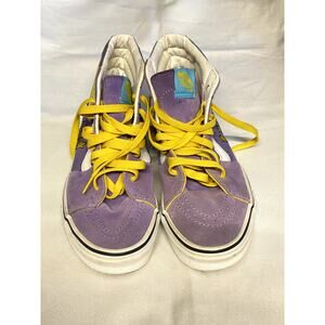 VANS LISA SIMPSON FOR PRESIDENT SHOES SIZE 8.0(W)